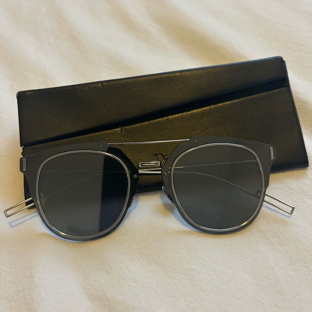 Men’s Silver Dior Sunglasses
